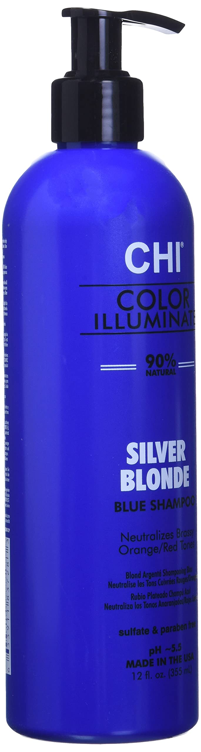 CHI Color Illuminate Shampoo Silver Blonde, 12 Fl Oz